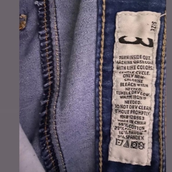 Indigo Rein Medium Wash Forever Skinny Jeans Denim Pants Women’s / Juniors Sz 3 - Picture 8 of 11
